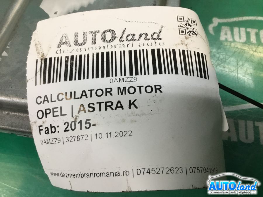 Calculator ECU Motor OPEL ASTRA K 2015-2025 Cod 55496077 