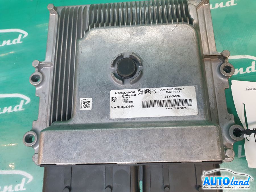 Calculator ECU Motor OPEL CORSA E 2014-2025 Cod 9834609880 