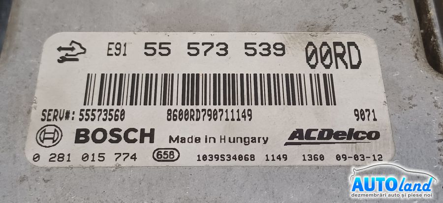 Calculator ECU Motor