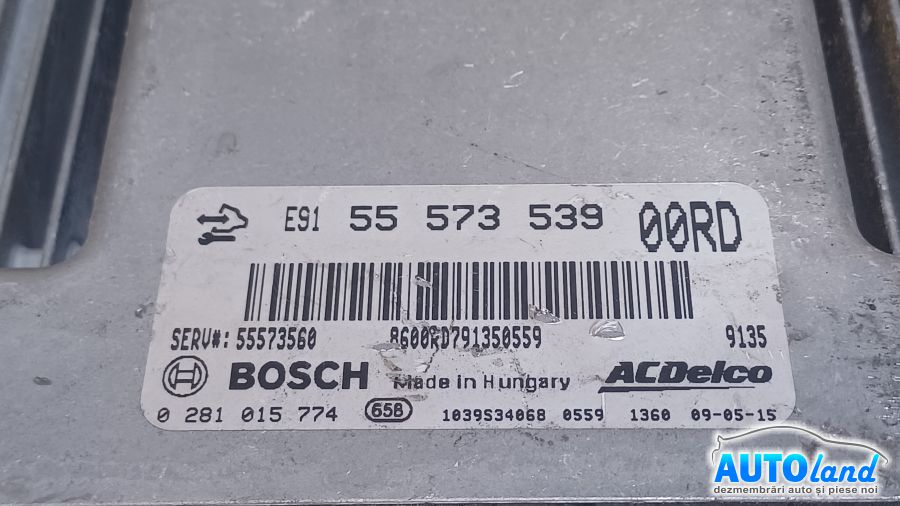 Calculator Ecu Motor OPEL INSIGNIA 2008-2025 Cod 55573539 