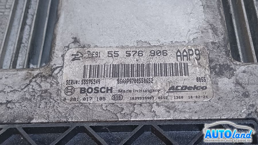 Calculator Ecu Motor OPEL INSIGNIA 2008-2025 Cod 55576906 