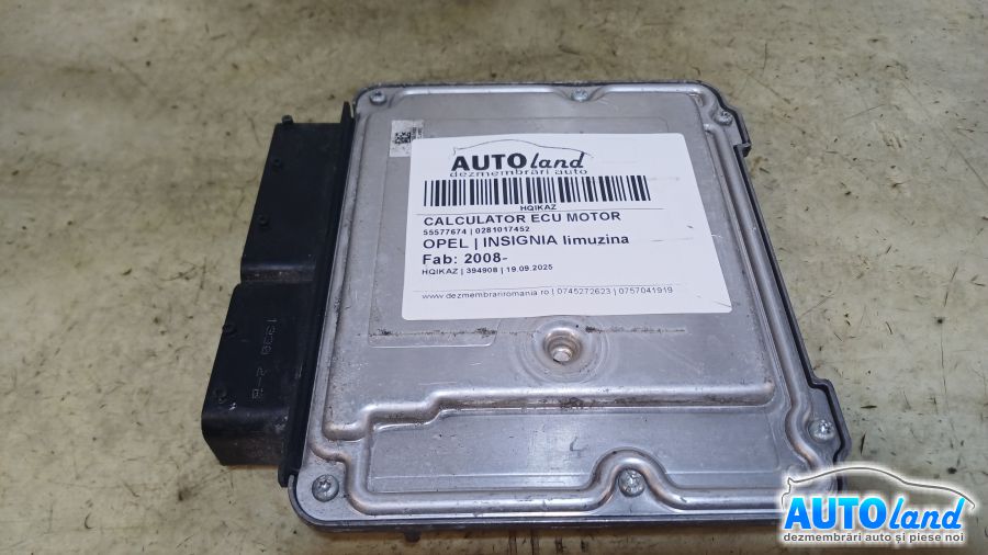 Calculator Ecu Motor OPEL INSIGNIA limuzina 2008-2025 Cod 0281017452 
