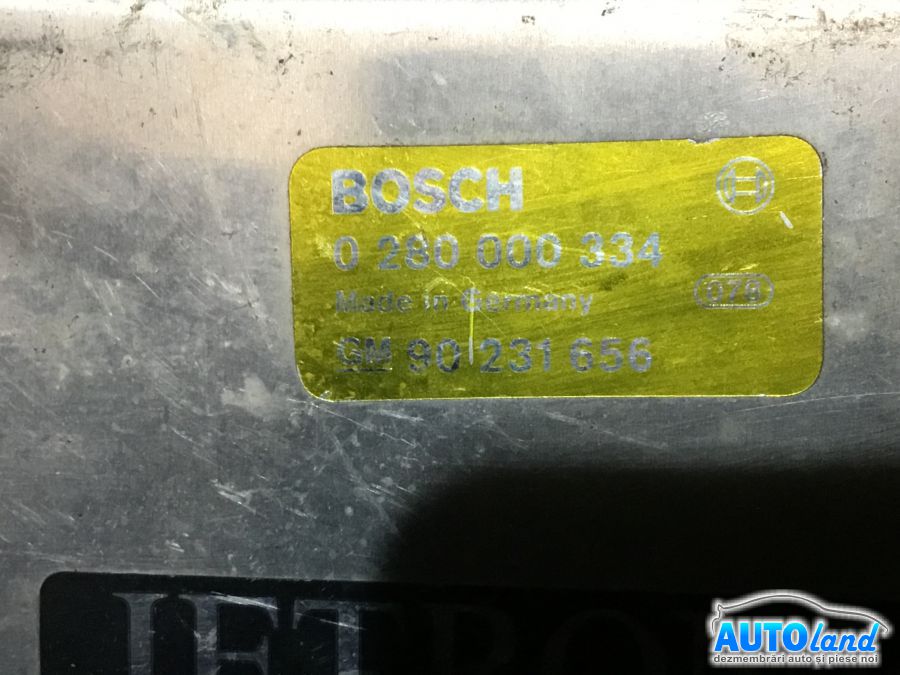 Calculator ECU Motor OPEL KADETT E (39_,49_) 1984-1991 Cod 0280000334 
