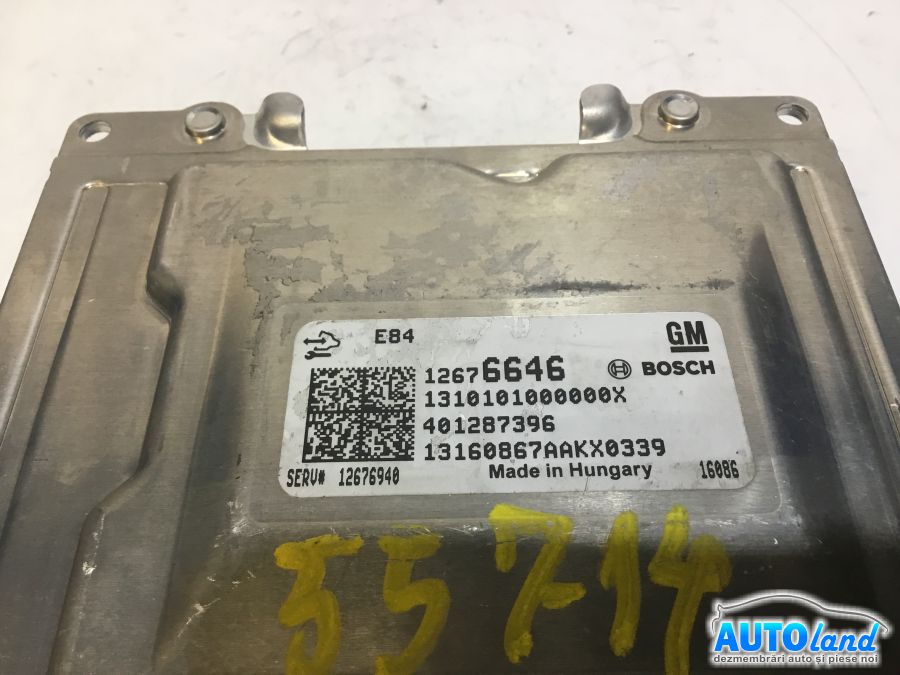 Calculator ECU Motor OPEL KARL 2015-2025 Cod 12676646 