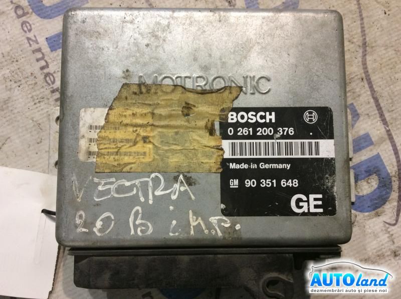 Calculator ECU Motor OPEL VECTRA A (86_,87_) 1988-1995 Cod 0261200376 