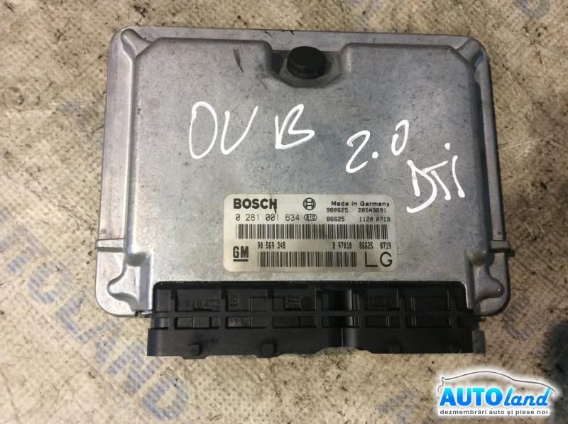 Calculator ECU Motor OPEL VECTRA B (36_) 1995-2002 Cod 0281001634 