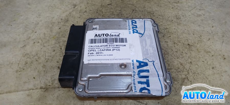 Calculator Ecu Motor OPEL ZAFIRA (P12) 2011-2025 Cod 55598045 