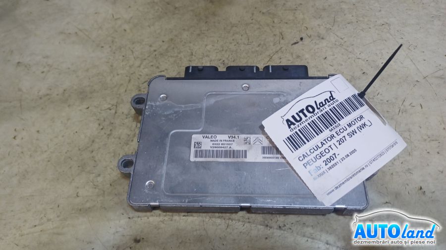Calculator Ecu Motor PEUGEOT 207 SW (WK_) 2007-2025 Cod 9675916480 
