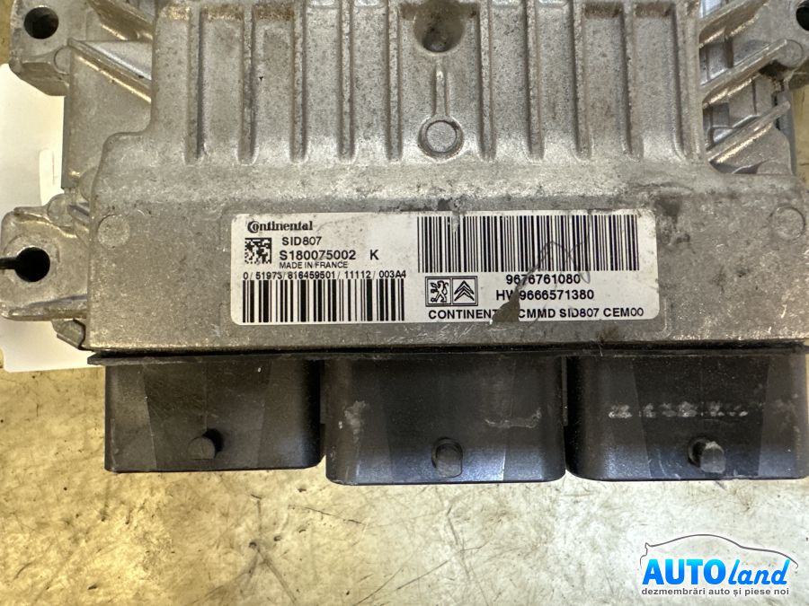Calculator Ecu Motor PEUGEOT 3008 2009-2025 Cod 9676761080 