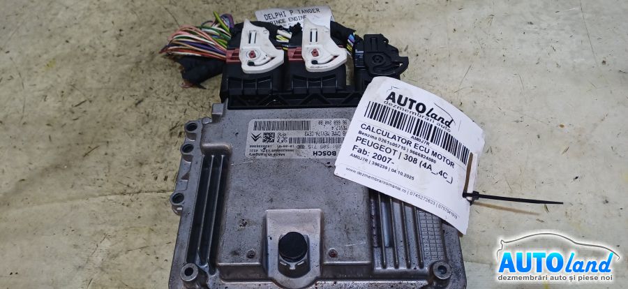 Calculator Ecu Motor PEUGEOT 308 (4A_,4C_) 2007-2025 Cod 9666824080 