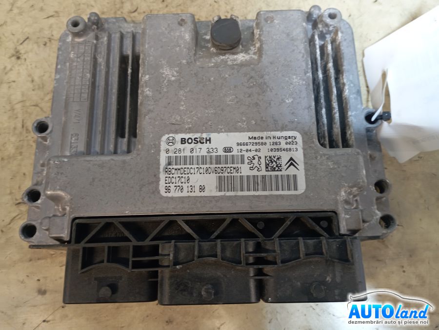 Calculator Ecu Motor PEUGEOT 308 (4A_,4C_) 2007-2025 Cod 9677013180 