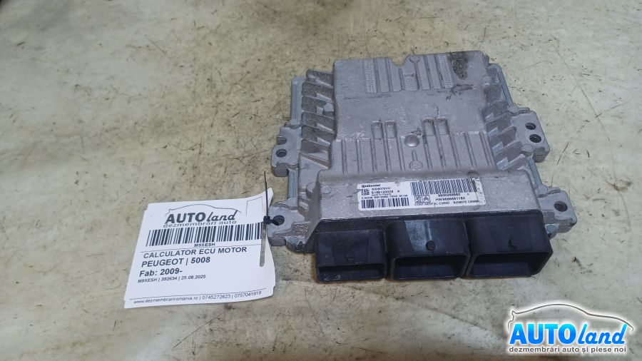 Calculator Ecu Motor PEUGEOT 5008 2009-2025 Cod 9800268980 