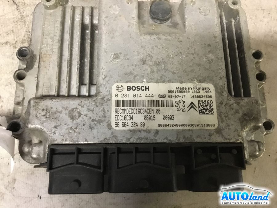 Calculator ECU Motor PEUGEOT BIPPER (AA_) 2008-2025 Cod 9666432480 