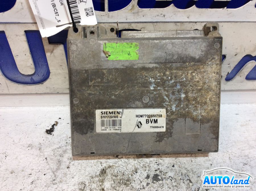 Calculator ECU Motor RENAULT CLIO I (B/C57_,5/357_) 1990-1998 Cod 7700851758 