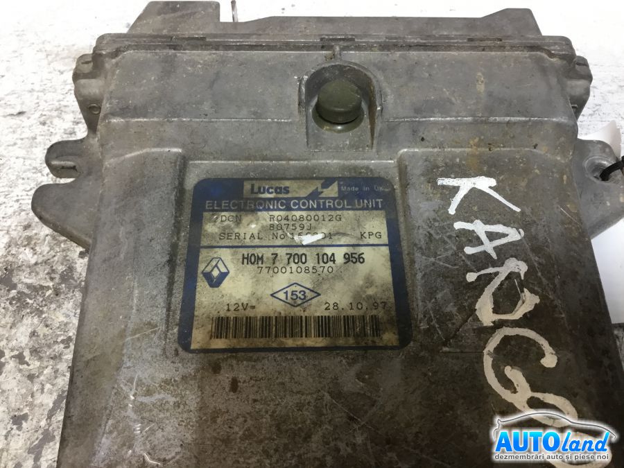 Calculator ECU Motor RENAULT KANGOO (KC0/1_) 1997-2025 Cod 7700104956 