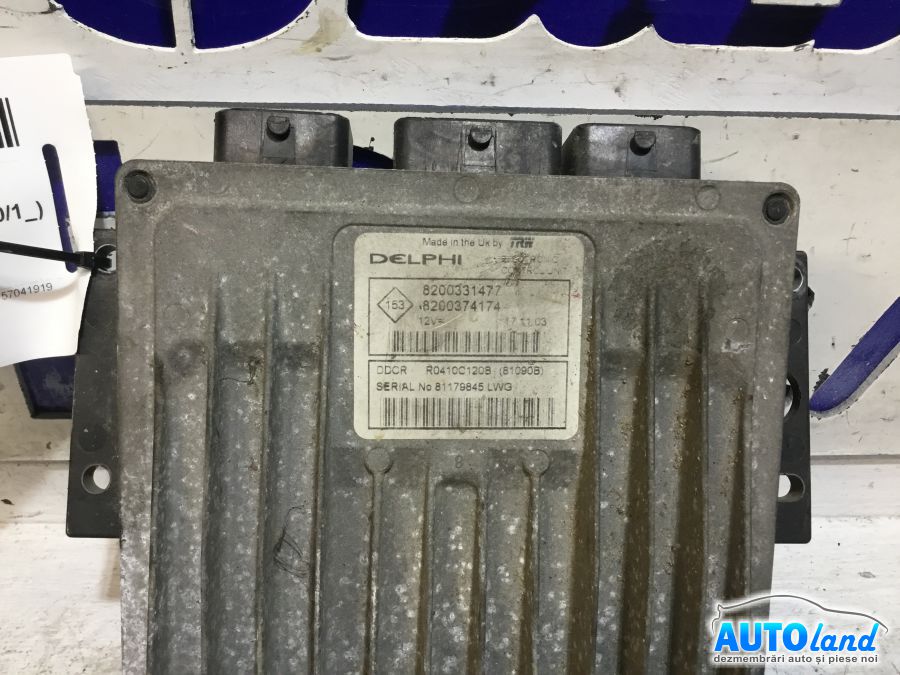 Calculator ECU Motor RENAULT KANGOO (KC0/1_) 1997-2025 Cod 8200331477 