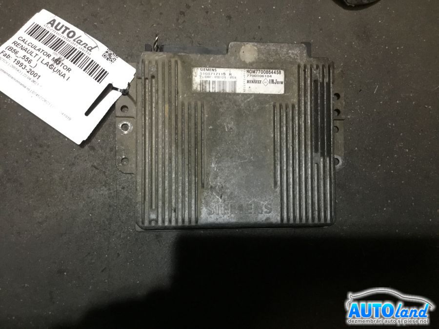 Calculator ECU Motor RENAULT LAGUNA I (B56_,556_) 1993-2001 Cod 7700106184 