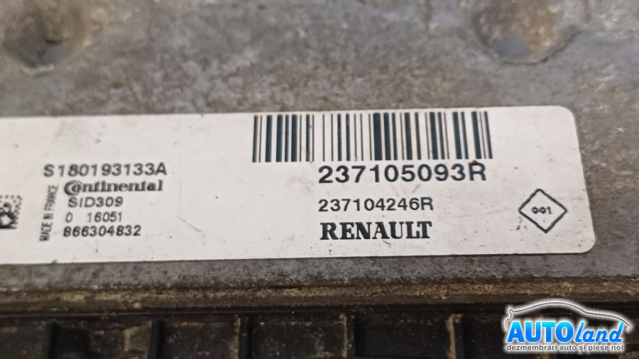 Calculator Ecu Motor RENAULT MASTER III 2010-2025 Cod 237105093R 