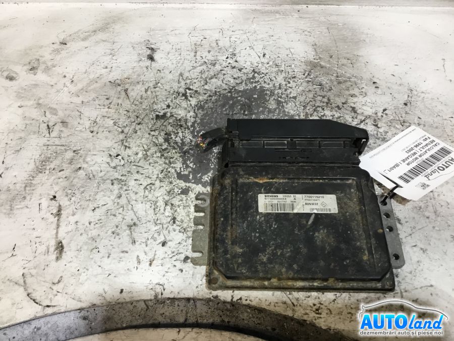 Calculator ECU Motor RENAULT MEGANE I (BA0/1_) 1996-2003 Cod 7700115210 