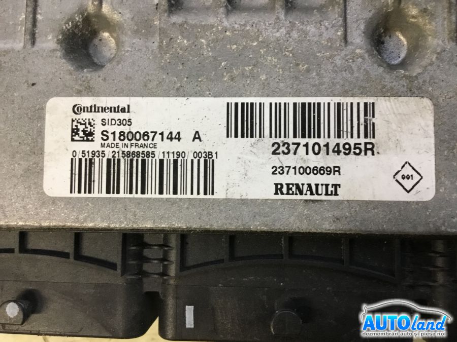 Calculator Ecu Motor RENAULT SCENIC III (JZ0/1_) 2009-2025 Cod 237101495R 