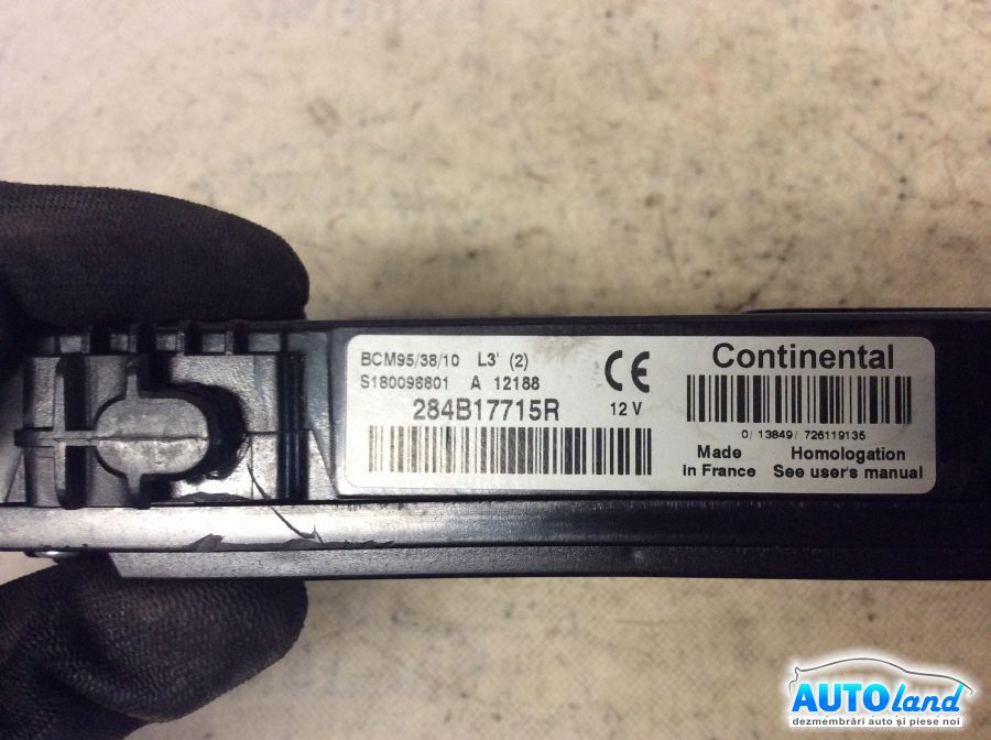 Calculator ECU Motor RENAULT SCENIC III (JZ0/1_) 2009-2025 Cod 284B17715R 