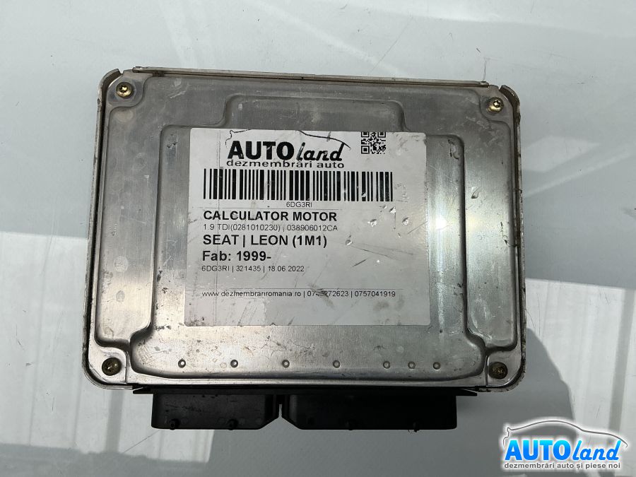 Calculator ECU Motor SEAT LEON (1M1) 1999-2006 Cod 038906012CA 