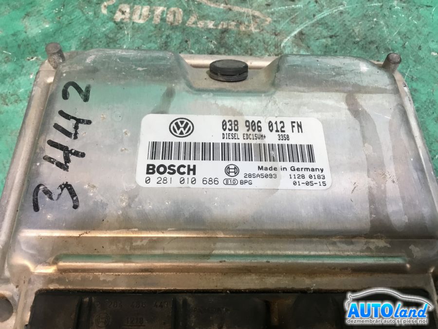 Calculator ECU Motor SEAT LEON (1M1) 1999-2006 Cod 038906012FN 
