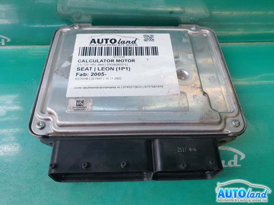 Calculator ECU Motor SEAT LEON (1P1) 2005-2013 Cod 03G906021LL 