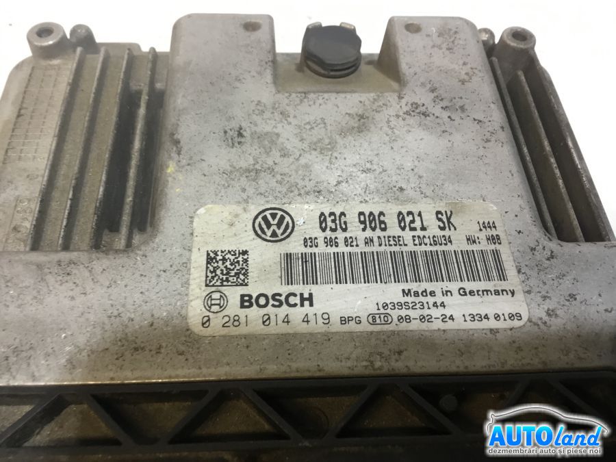 Calculator ECU Motor SEAT TOLEDO III (5P2) 2004-2009 Cod 03G906021SK 