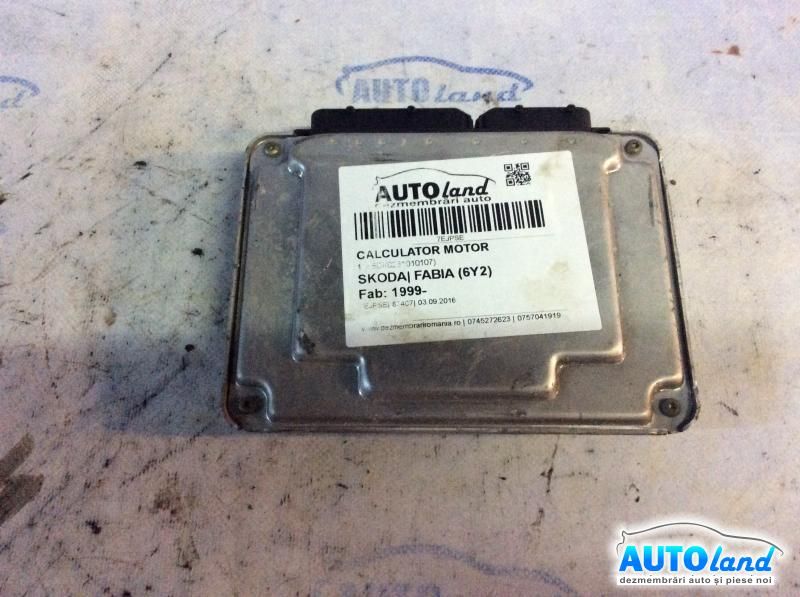 Calculator ECU Motor SKODA FABIA (6Y2) 1999-2025 Cod 038906012AN 