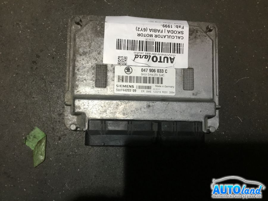 Calculator ECU Motor SKODA FABIA (6Y2) 1999-2025 Cod 047906033C 