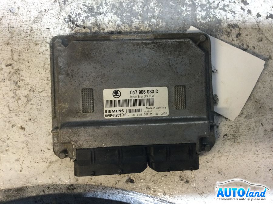 Calculator ECU Motor SKODA FABIA (6Y2) 1999-2025 Cod 047906033C 