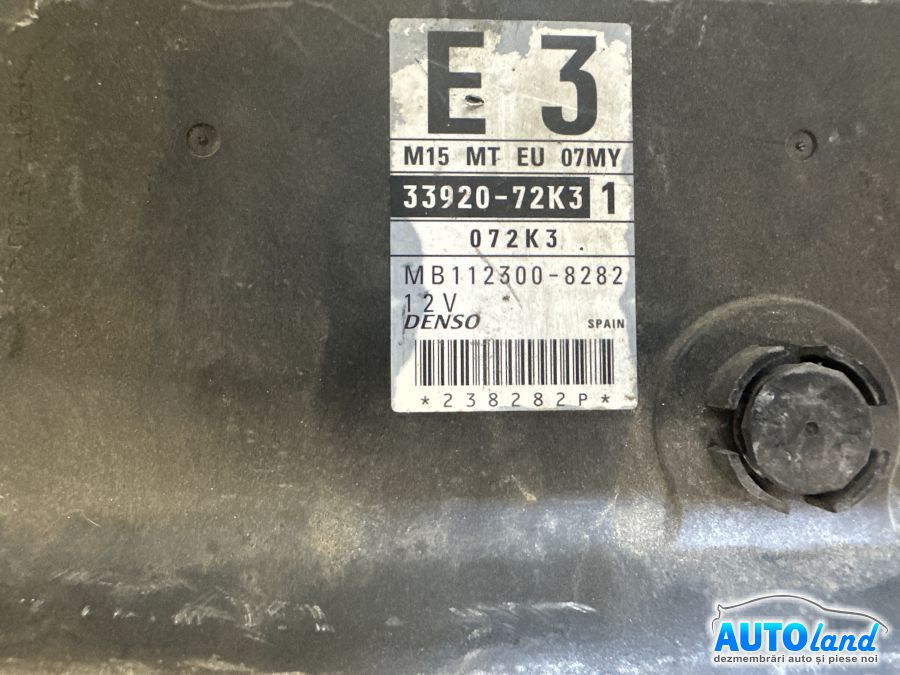Calculator Ecu Motor SUZUKI SWIFT III (SG) 2005-2010 Cod 3392072K3 