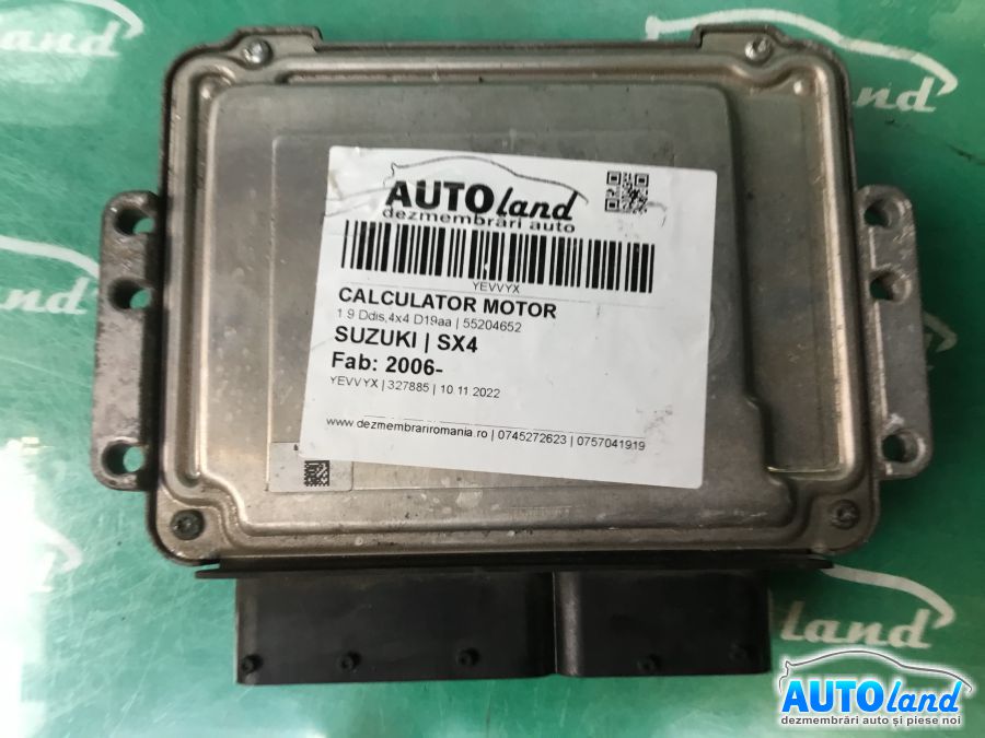 Calculator ECU Motor SUZUKI SX4 S-Cross I 2006-2025 Cod 55204652 