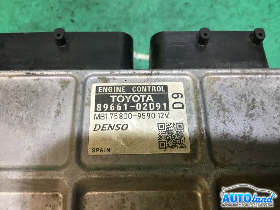 Calculator ECU Motor TOYOTA AURIS (_ZE15,_RE15) 2006-2025 Cod 8966102D91 