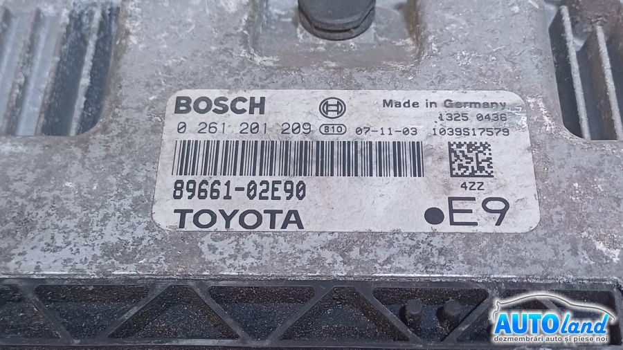 Calculator Ecu Motor TOYOTA AURIS (_ZE15,_RE15) 2006-2025 Cod 8966102E90 