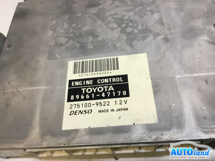 Calculator ECU Motor TOYOTA PRIUS limuzina (NHW11_) 2000-2004 Cod 2751009522 