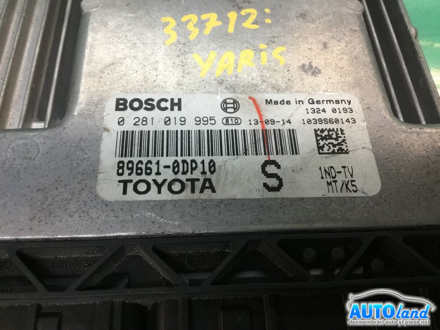 Calculator ECU Motor TOYOTA YARIS (_P13_) 2010-2025 Cod 896610DP10 