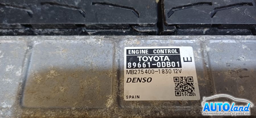 Calculator Ecu Motor TOYOTA YARIS (_P9_) 2005-2025 Cod 896610DB01 
