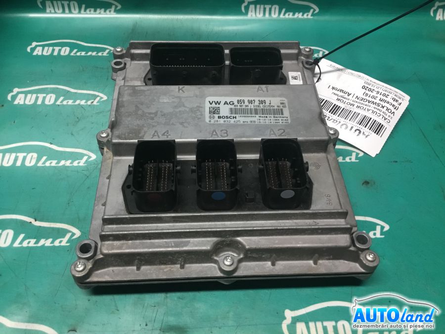Calculator ECU Motor VOLKSWAGEN Amarok I (facelift 2016) 2016-2020 Cod 059907309J 