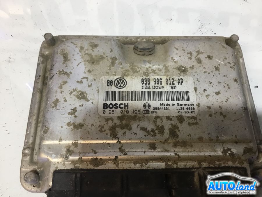 Calculator ECU Motor VOLKSWAGEN GOLF IV (1J1) 1997-2005 Cod 038906012AP 