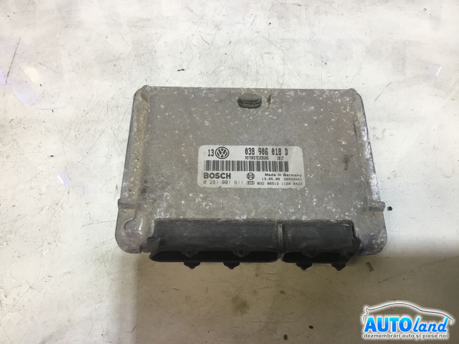 Calculator ECU Motor VOLKSWAGEN GOLF IV (1J1) 1997-2005 Cod 038906018D 