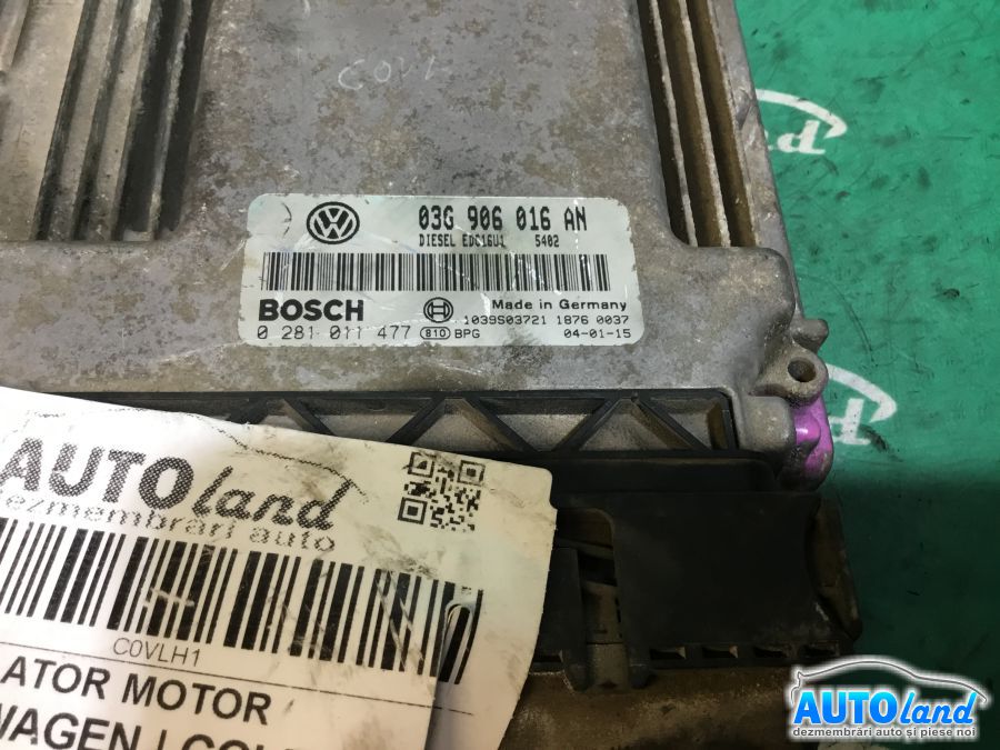 Calculator ECU Motor VOLKSWAGEN GOLF V (1K1) 2003-2026 Cod 03G906016AN 
