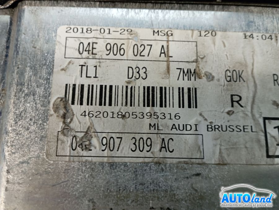 Calculator Ecu Motor VOLKSWAGEN GOLF VI 2008-2025 Cod 0261S09387 