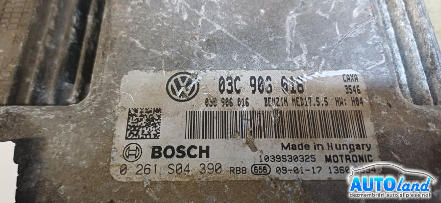 Calculator Ecu Motor VOLKSWAGEN GOLF VI 2008-2025 Cod 03C906016 