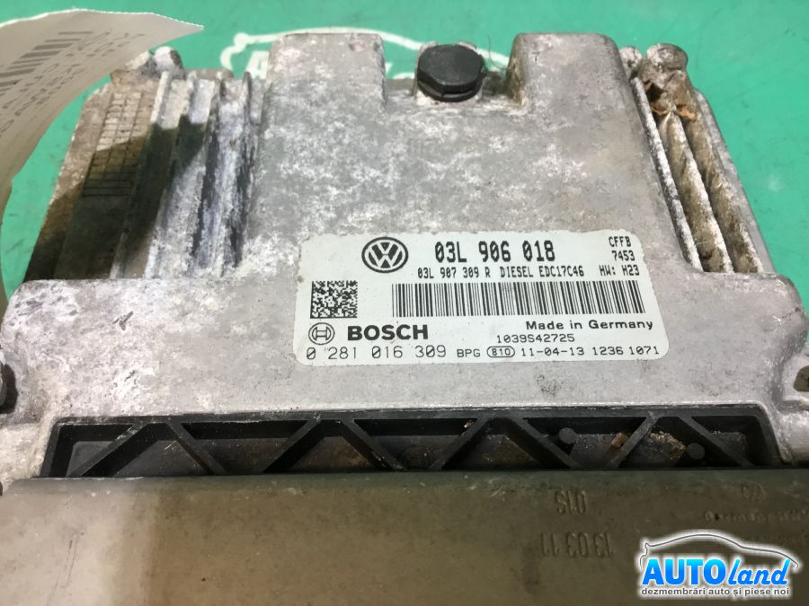 Calculator ECU Motor VOLKSWAGEN GOLF VI 2008-2025 Cod 03L906018 