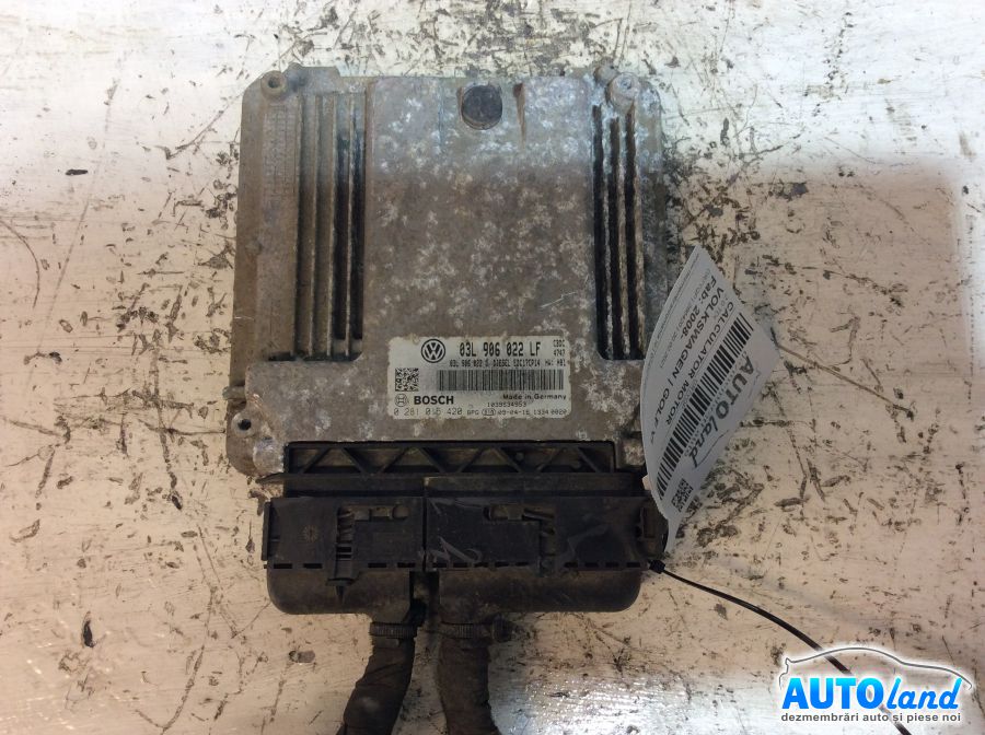 Calculator ECU Motor VOLKSWAGEN GOLF VI 2008-2025 Cod 03L906022LF 