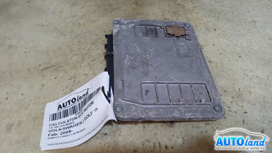 Calculator Ecu Motor VOLKSWAGEN GOLF VI 2008-2025 Cod 03L906023 