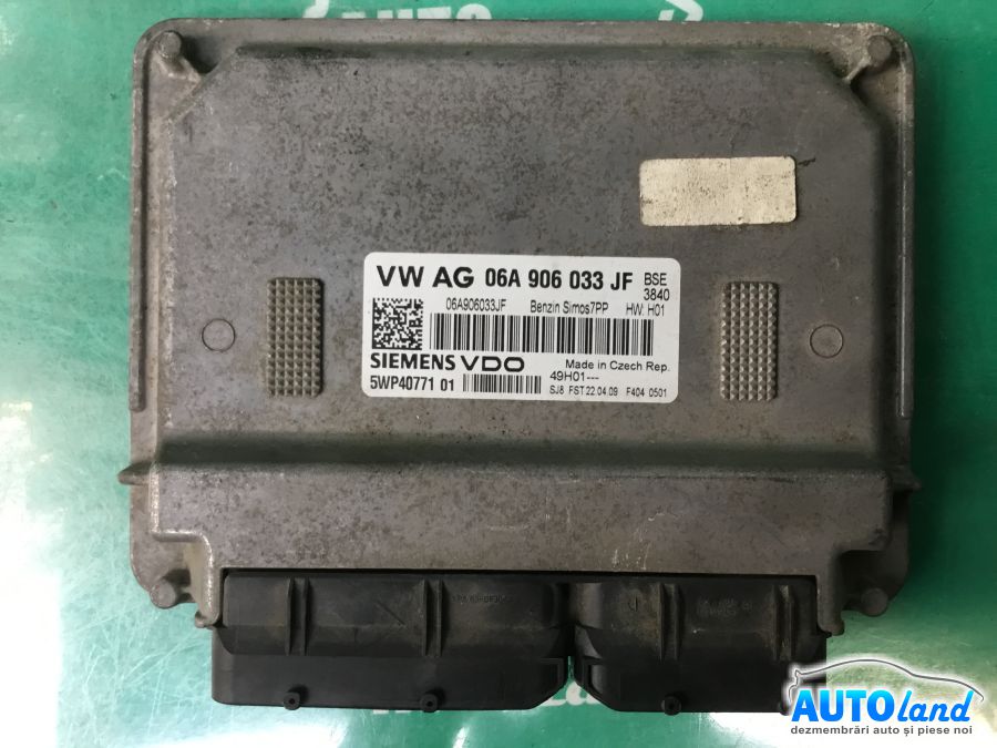 Calculator ECU Motor VOLKSWAGEN GOLF VI 2008-2025 Cod 06A906033JF 