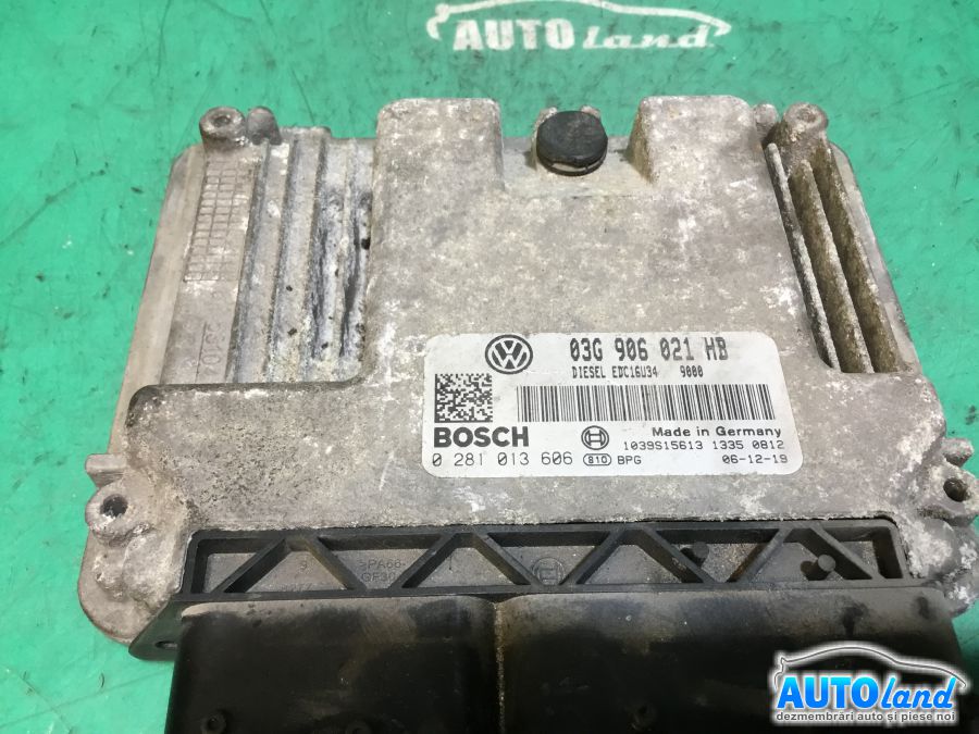 Calculator ECU Motor VOLKSWAGEN JETTA III (1K2) 2005-2010 Cod 0281013606 